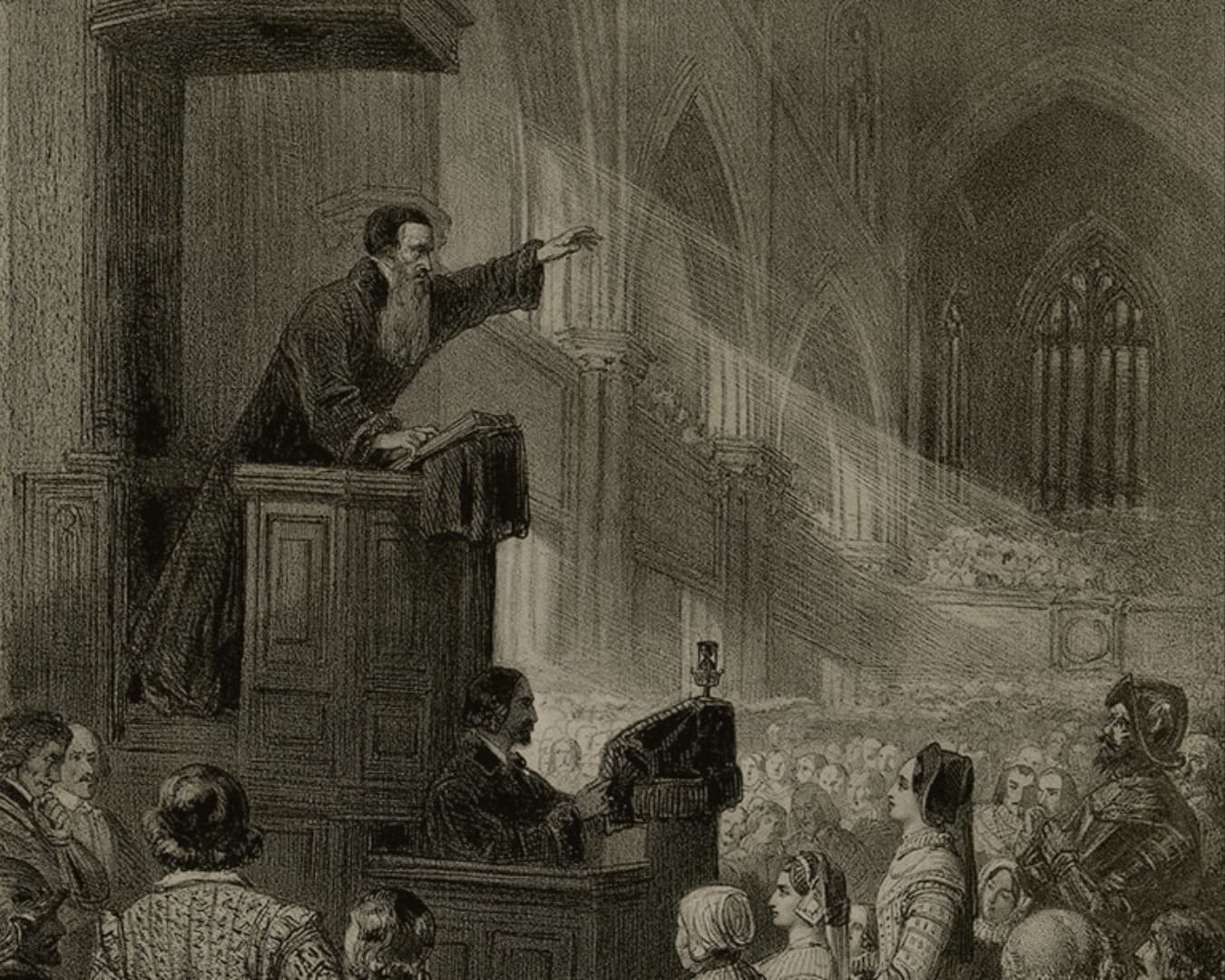 John Knox Preaching